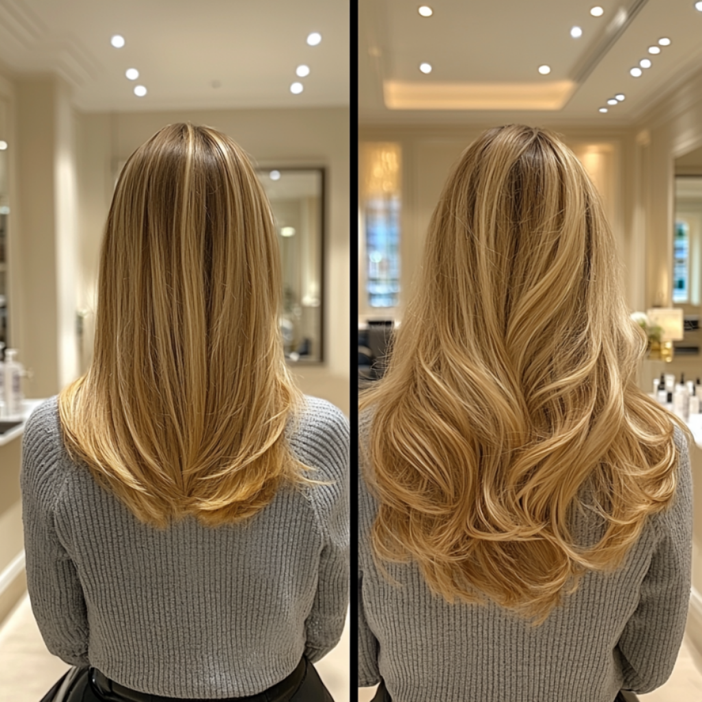 Luxuriöse geflochtene Hochsteckfrisur in glamouröser Umgebung – Go Glow Glam