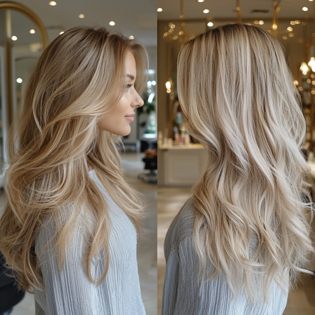 Luxuriöse geflochtene Hochsteckfrisur in glamouröser Umgebung – Go Glow Glam