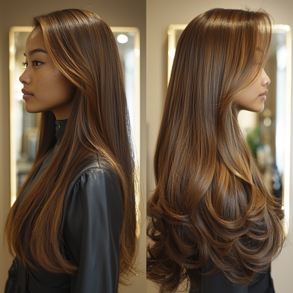 Luxuriöse geflochtene Hochsteckfrisur in glamouröser Umgebung – Go Glow Glam