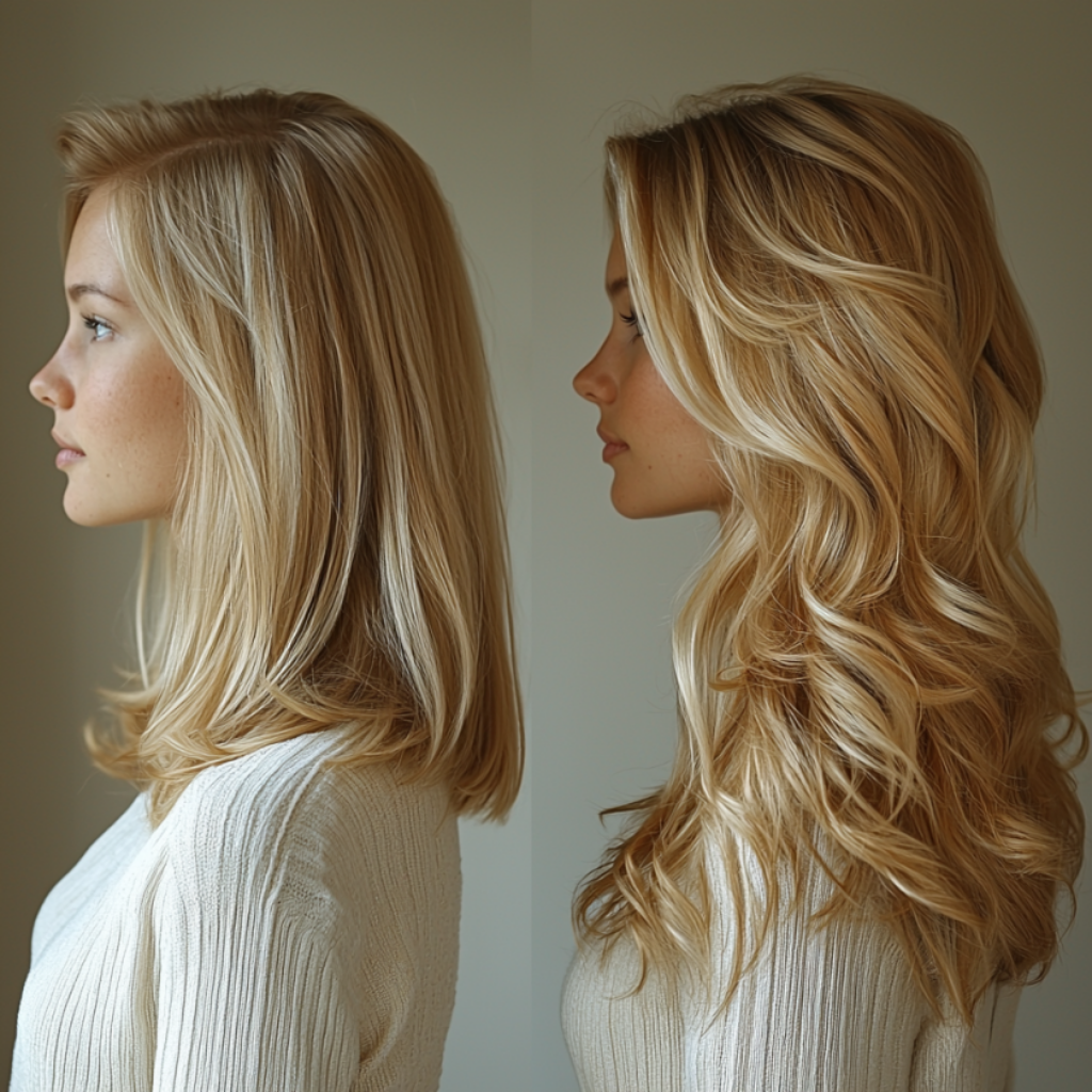 Detailaufnahme von perfektem Augen-Make-up und Wimpern – Go Glow Glam